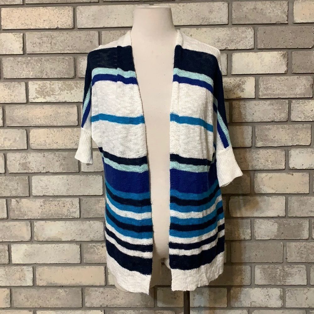 3for$20 cardigan striped xs